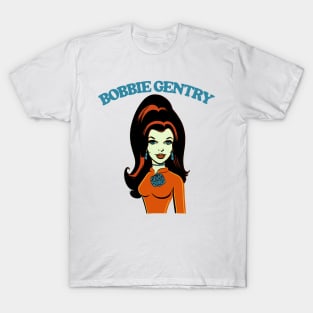 Bobbie Gentry / Retro Style Fan Design T-Shirt